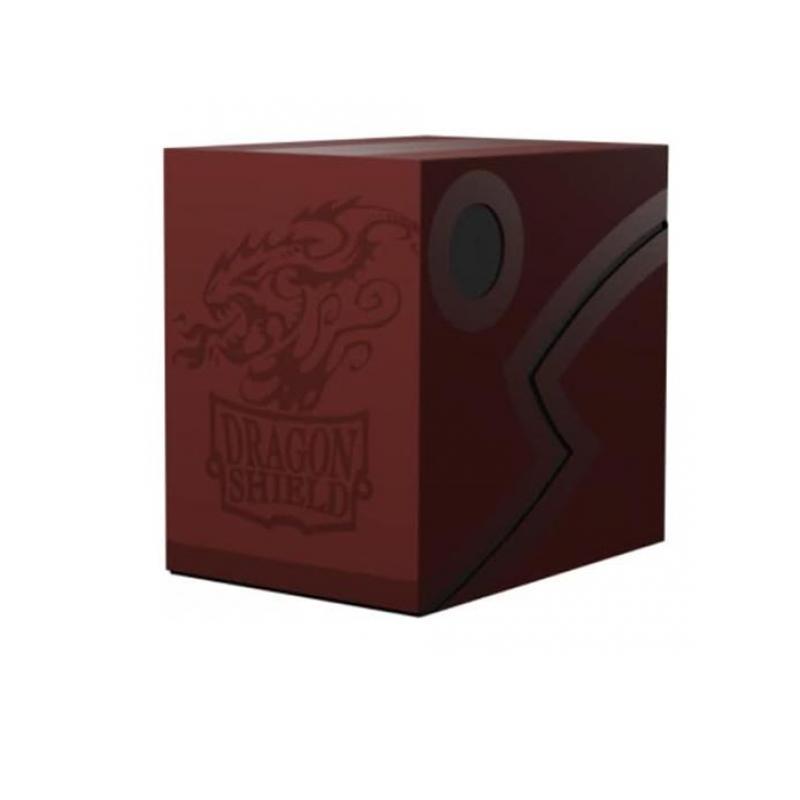 ドラゴンシールド デッキケース Double Shell‐Blood Red/Black 1個入