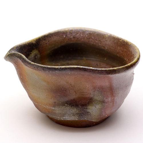 備前焼 片口冷酒器 1合 180cc 湯冷まし 茶器 窯変 和食器 陶器 : 抹茶