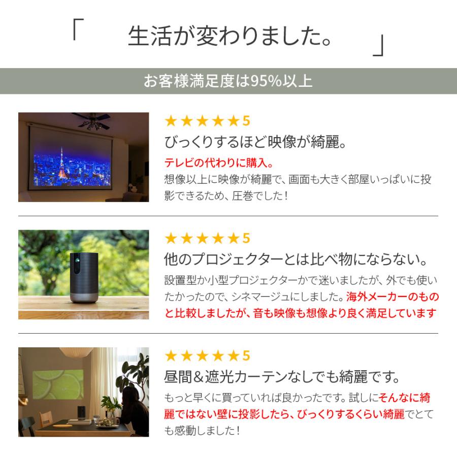 プロジェクター 小型 モバイルプロジェクター 「CINEMAGE Pro 公式