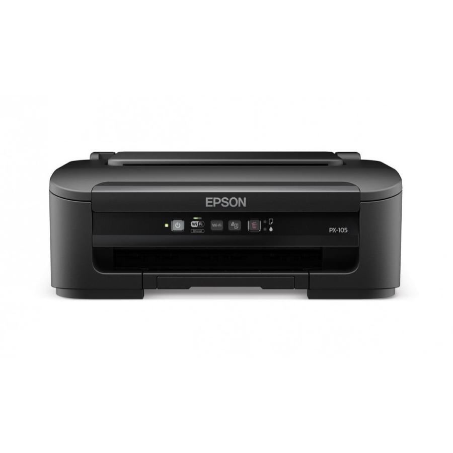カラリオ EPSON インクジェットプリンター 本体 PX-105 黒 ☆訳あり