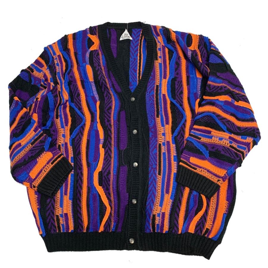 スリフティルック THRIFTY LOOK ニットカーディガン 3D KNITTING