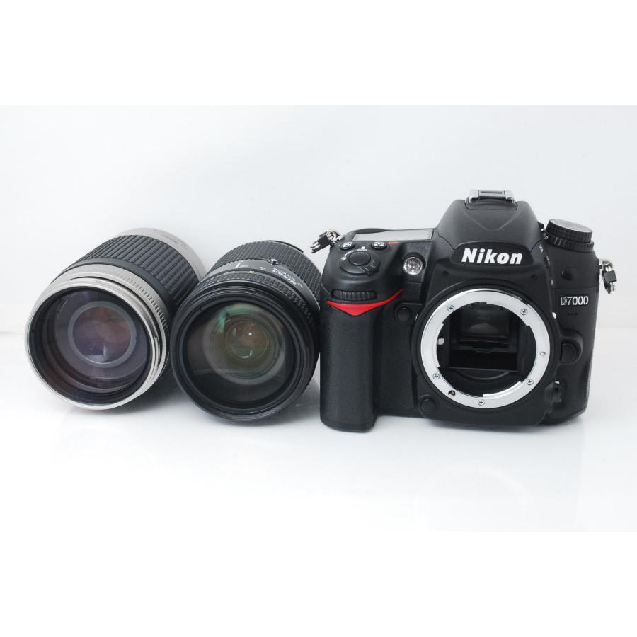 D7000 Nikon ニコン ダブルズームキット 32GBSDカード付き iPhone転送