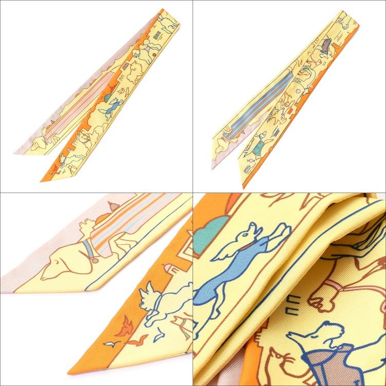 HERMES（エルメス） [化粧箱付属] ツイリー スカーフ 高級 シルク