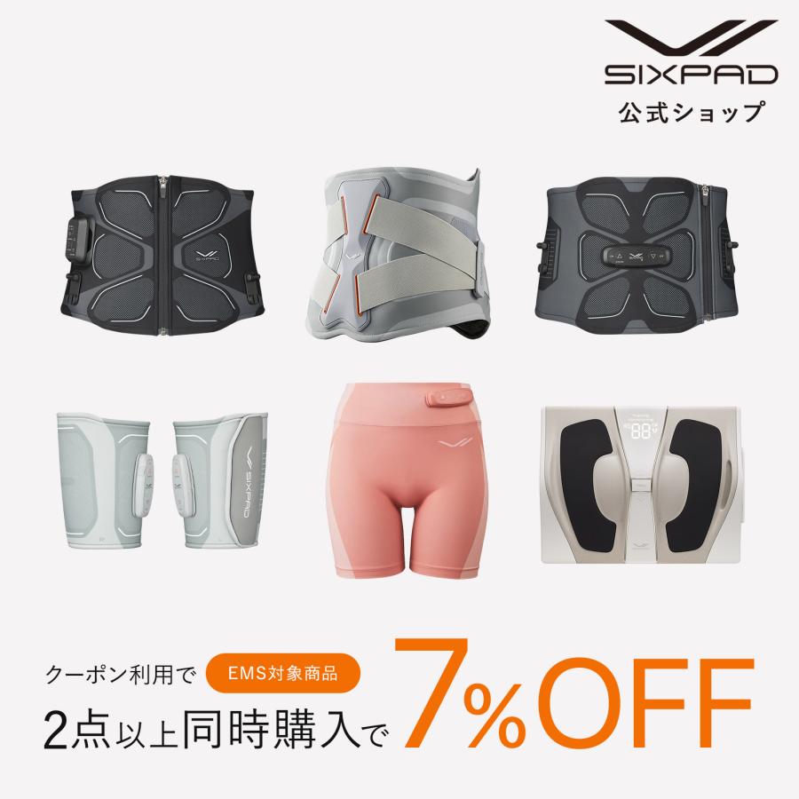 SIXPAD（シックスパッド） 【膝に負担を掛けずトレーニング】SIXPAD