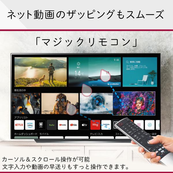 LGエレクトロニクス OLED48C1PJB [OLED C1シリーズ 48V型 4K有機EL