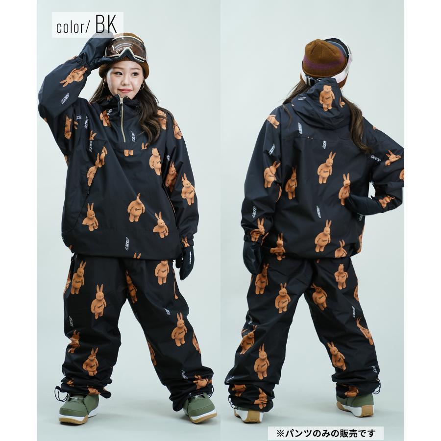 BSRABBIT ビーエスラビット スノーボード ウェア パンツ ユニセックス