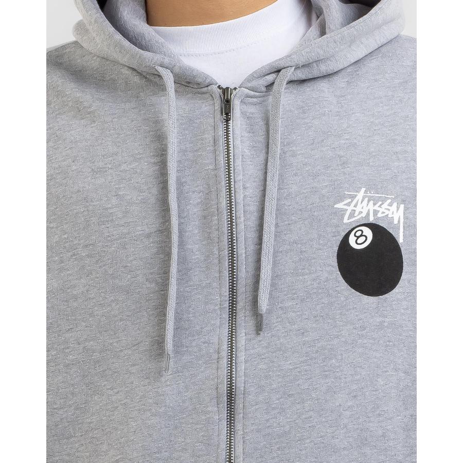 STUSSY（ステューシー） Solid 8 Ball Zip Hoodie : Import Shop