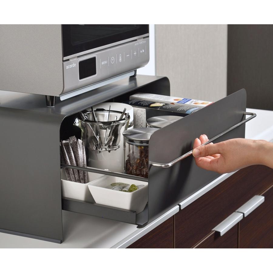 UtaU ブレッドドロワー ピュアホワイト カームグレー キッチン 収納