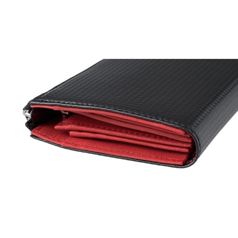 Neu interesse（ノイインテレッセ） 長財布 革 メンズ カーボンレザー