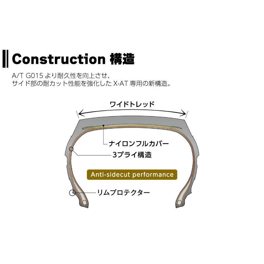 ヨコハマタイヤ（YOKOHAMA TIRE） 4本セット GEOLANDAR X-AT G016