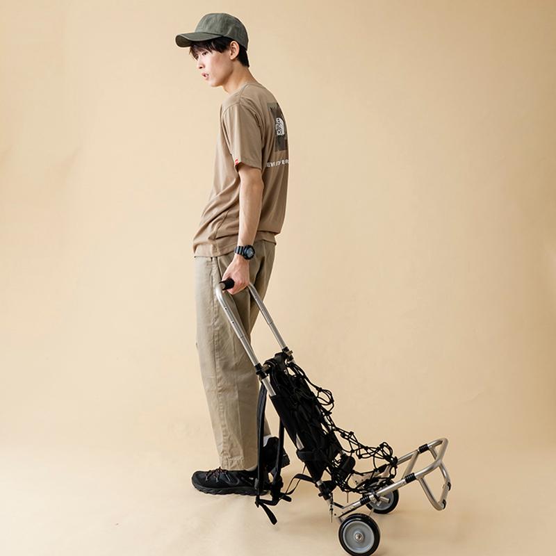 DAIWA（ダイワ） 背負子 Fパックキャスター(A) ブラック : ナチュラム