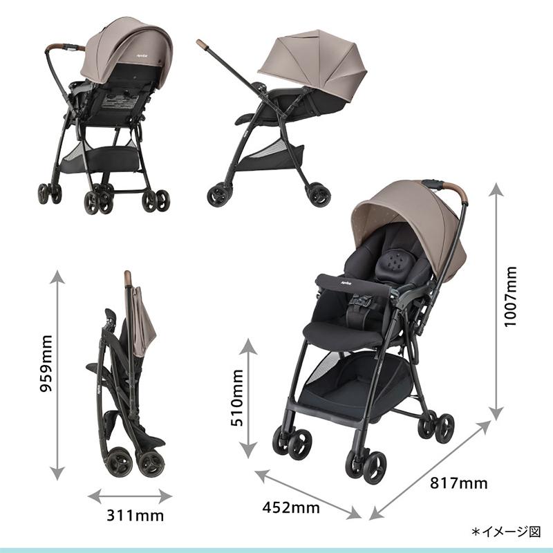 アップリカ（Aprica） カルーンエアー メッシュ AC a型ベビーカー 両