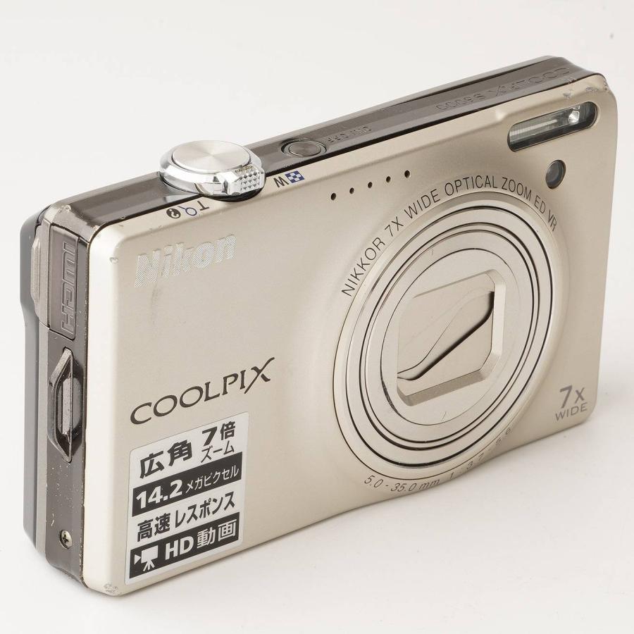 ニコン（Nikon） Nikon COOLPIX S6000 シルバー 7x 光学ズーム