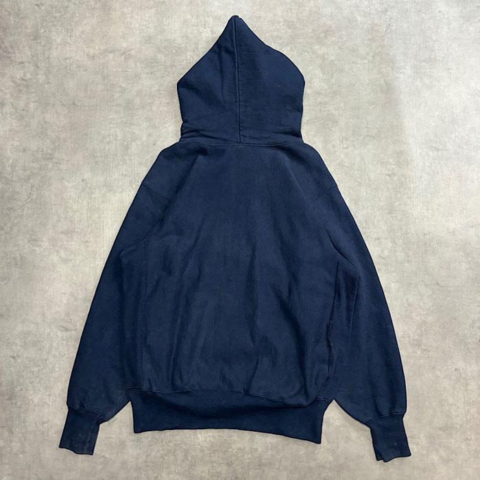 90's Champion Reverse Weave Sweat Parka Made in USA XL/NAVY 90年代