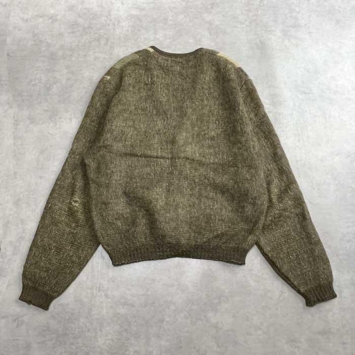 60'S PURITAN Mohair Cardigan Made in USA GREEN/M 60年代 モヘア