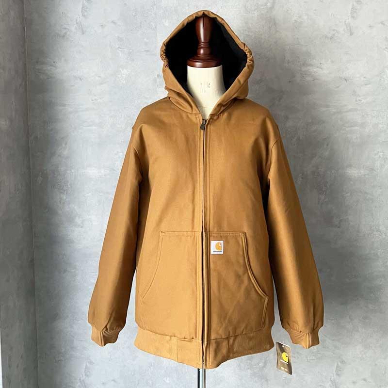 Carhartt（カーハート） CARHARTT Boy's Active Jacket BROWN/XL(18-20