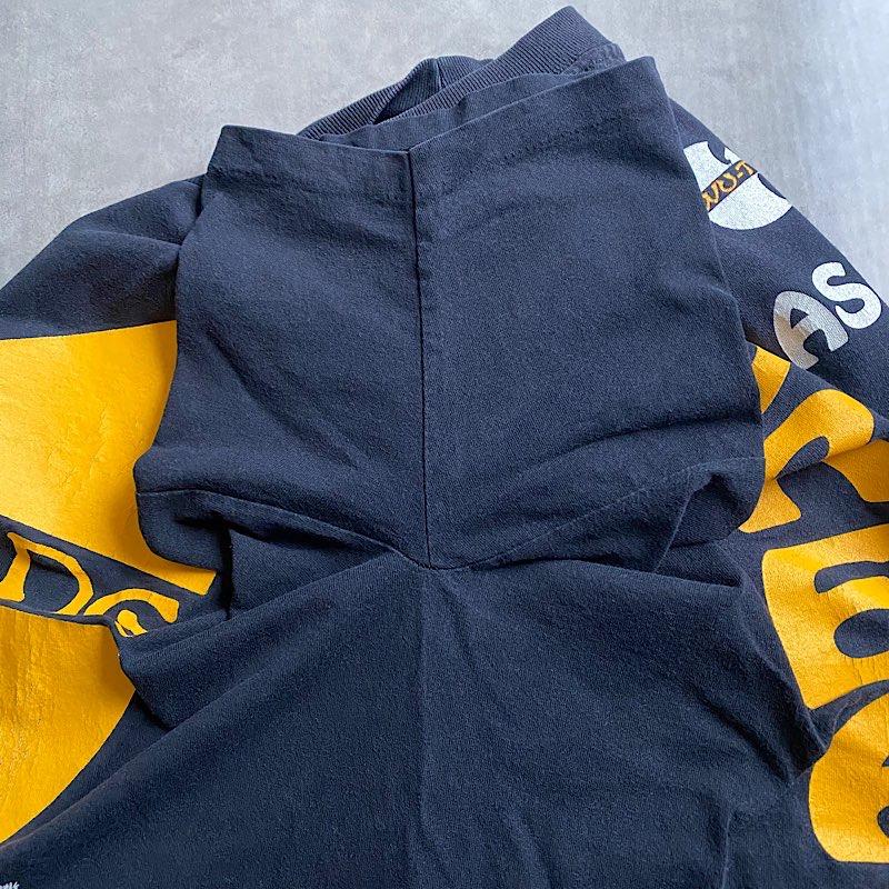 90's WU-TANG CLAN CREAM T-Shirt Made in USA BLACK/XL 90年代