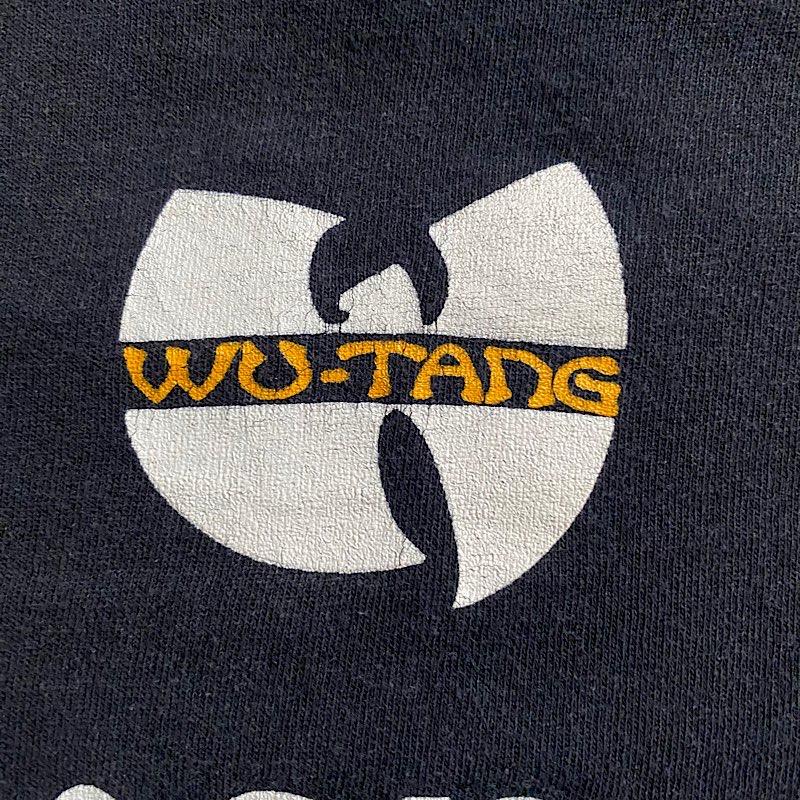 90's WU-TANG CLAN CREAM T-Shirt Made in USA BLACK/XL 90年代