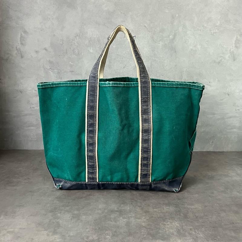 L.L.Bean（エルエルビーン） 80's L.L BEAN Deluxe Tote Bag GREEN