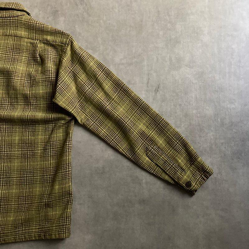 60's PENDLETON Wool Check Board Shirt Made in USA 60年代 ペン
