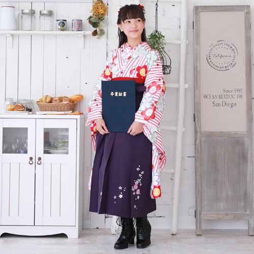 販売 ジュニア 袴 セット 卒業式 女の子 小学生 ブーツ付き16点フル