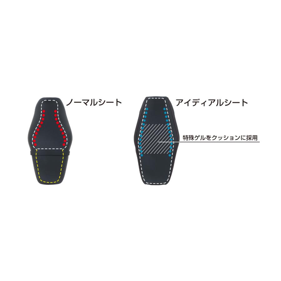 KITACO（キタコ） アイディアルシート レッドステッチ GROM