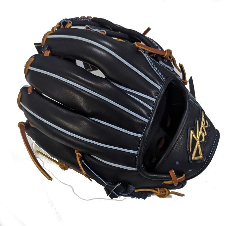 YellStory 硬式グローブ エールストーリー ブラック×タン キップレザー