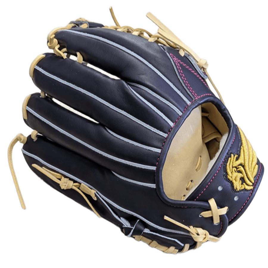 ジェニュイン 硬式グローブ ソフトボールグローブ 外野手用グローブ 右