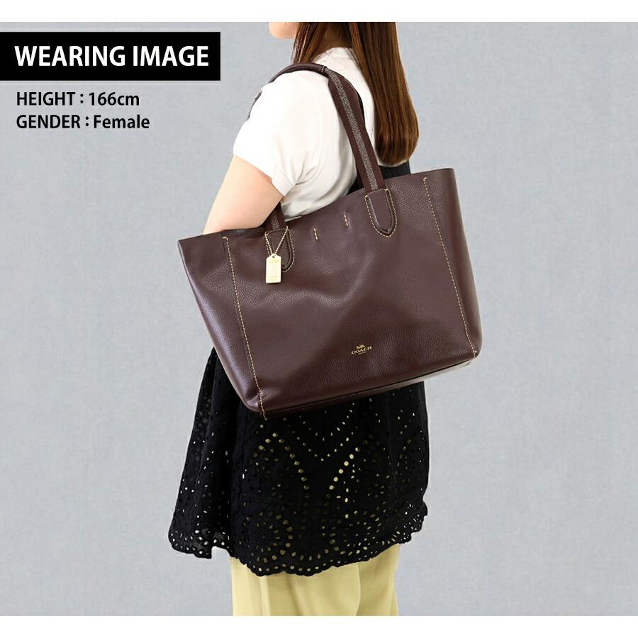 COACH（コーチ） トートバッグ 2way ショルダー レディース レザー