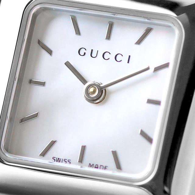 GUCCI（グッチ） バングル 時計 1900 レディース ホワイトシェル