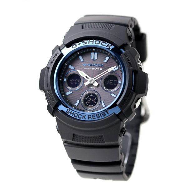 G-SHOCK 電波 ソーラー 電波時計 AWG-M100 アナデジ 腕時計 ブランド