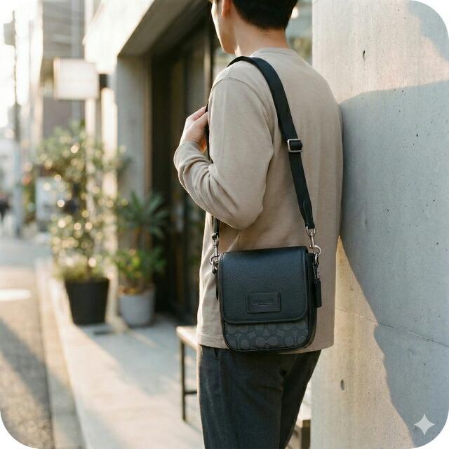 COACH（コーチ） ショルダーバッグ メッセンジャーバッグ メンズ CO915