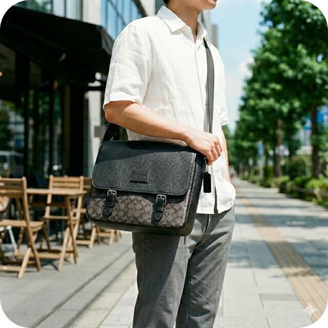 COACH（コーチ） ショルダーバッグ メッセンジャーバッグ メンズ CR334