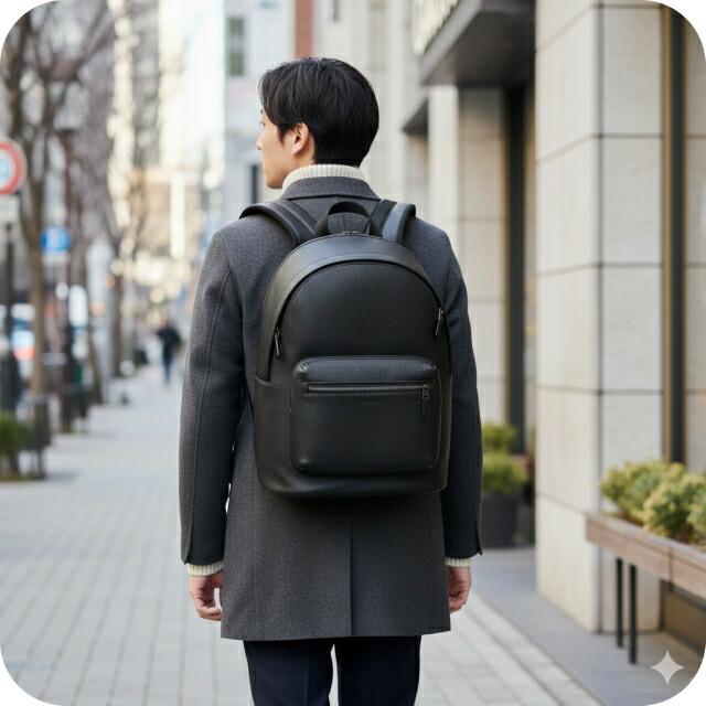 COACH（コーチ） バックパック リュック メンズ レザー CX141 QB BK