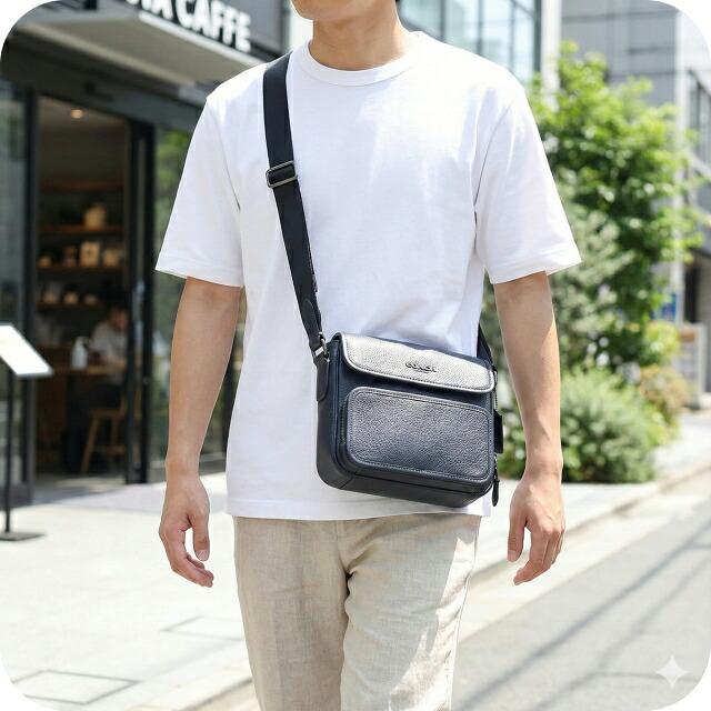 COACH（コーチ） ショルダーバッグ メッセンジャーバッグ メンズ CY800