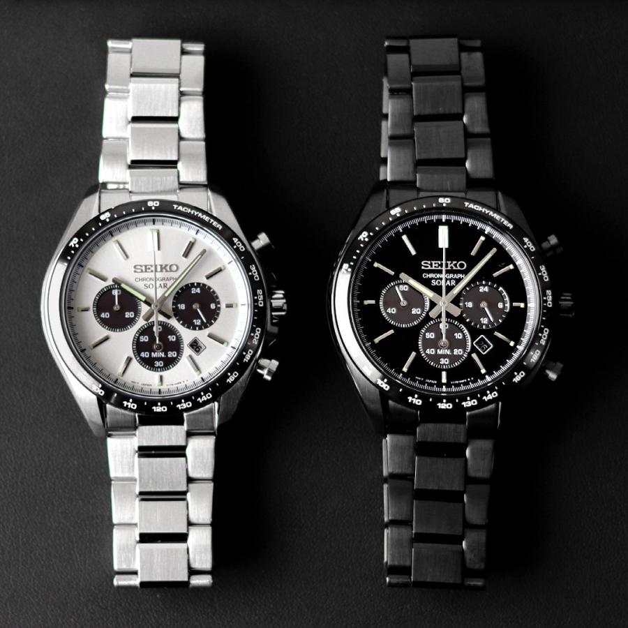 SEIKO SELECTION セイコーセレクション メンズ ソーラークロノグラフ