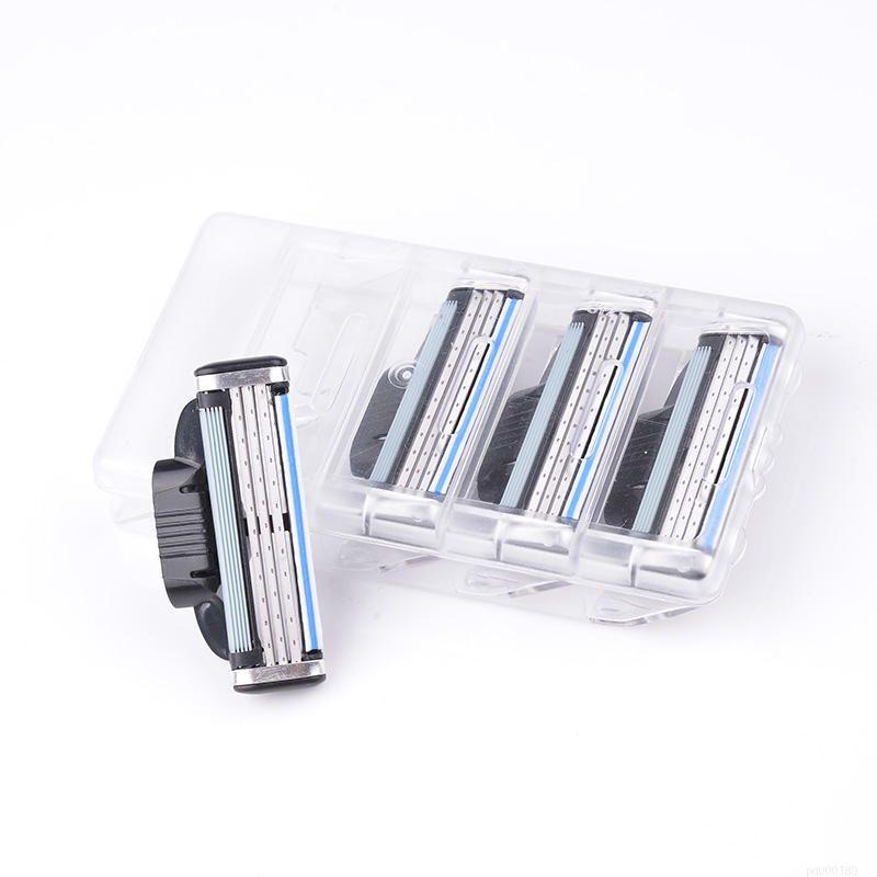 ジレット互換 マッハシン3 替刃 12個set Gillette Machsyn3 3枚歯