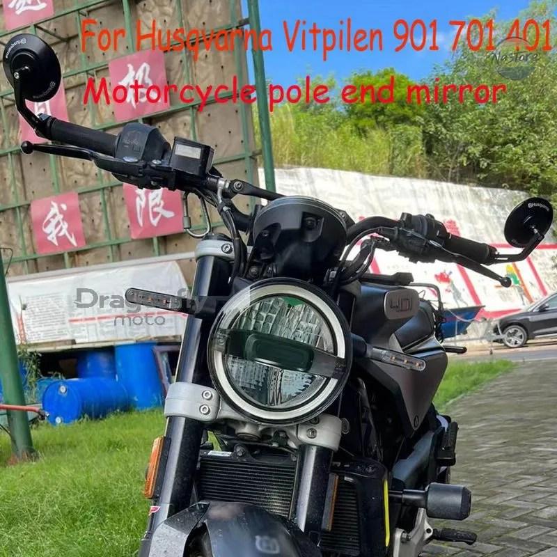 並行輸入品 オートバイバーエンドサイドミラーハスクバーナ Svartpilen