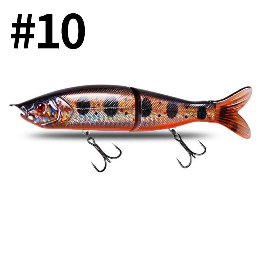 JUMBOU ビッグベイトルアー 全10カラー 16cm 50g ジョイントルアー