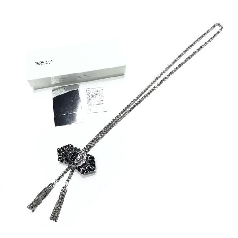 TOGA PULLA 【lay1225I】 20AW METAL CHAIN LOOP TIE メタルチェーン