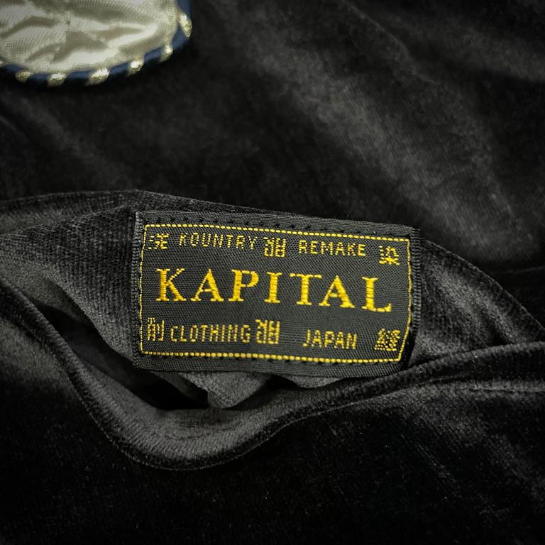 KAPITAL 【men4189D】 硫化別珍トロトロスーベニアJKT size XL 未使用