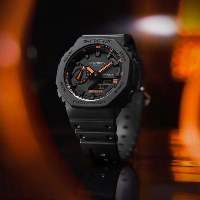 G-SHOCK 2年保証 GA-2100-1A4 CASIO オレンジ カシオ Gショック ジー