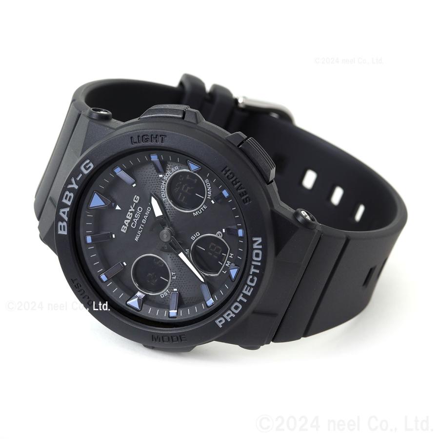 BABY-G ベビーG 時計 レディース 電波ソーラー ブラック カシオ babyg