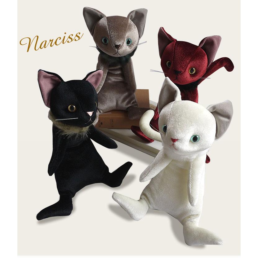 Cuddly Cuddly（カドリー） 猫のぬいぐるみ ナルシス 猫グッズ 猫雑貨