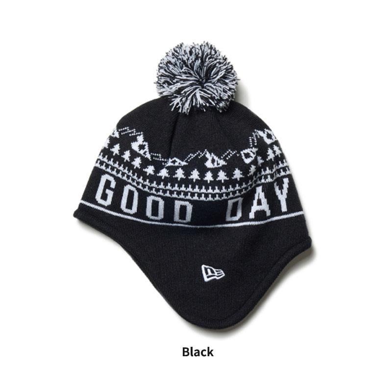 NEW ERA（ニューエラ） ニット帽 ポンポンニット イヤーフラップ