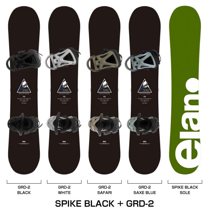 elan（エラン） スノーボード - ビンディング 2点セット ELAN SPIKE