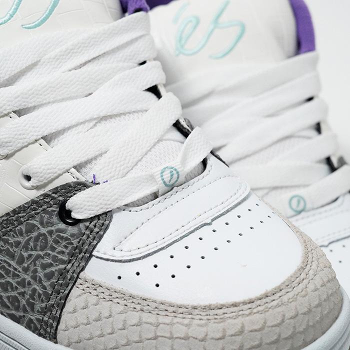 エス スニーカー es ACCEL OG SHOES 5101000139 ANIMAL WHITE BLACK