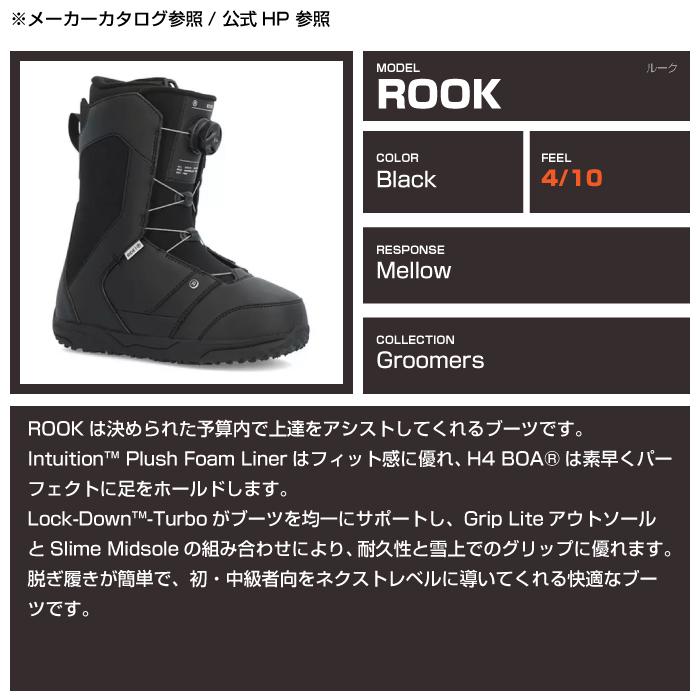 RIDE（ライド） スノーボード ブーツ RIDE ROOK Black ルーク ブラック