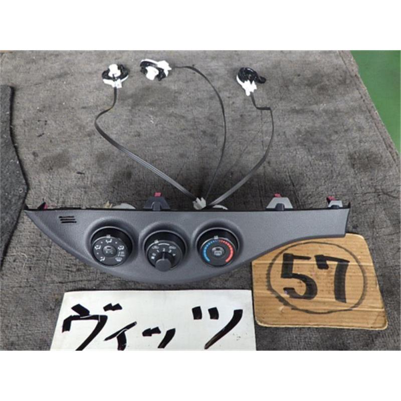 トヨタ 純正 ヴィッツ 《 KSP130 》 エアコンスイッチパネル P40200