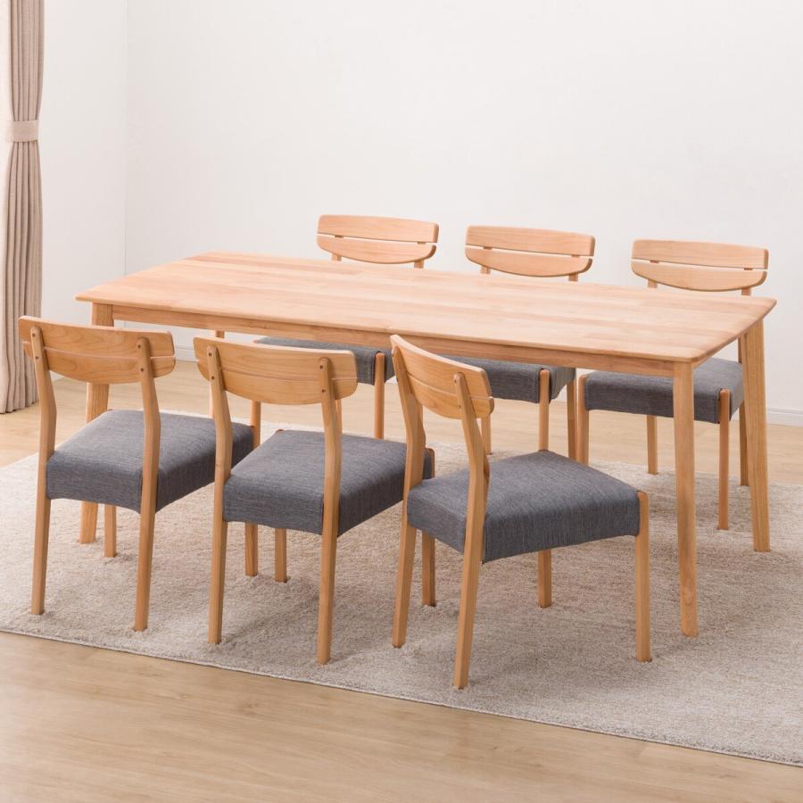 ニトリ（NITORI） 幅180ダイニングテーブル7点セット（DTアルナス